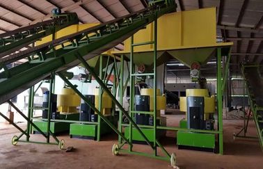 Trung Quốc Cow dung fertilizer pellets production line with 1-5T/H capacity nhà cung cấp